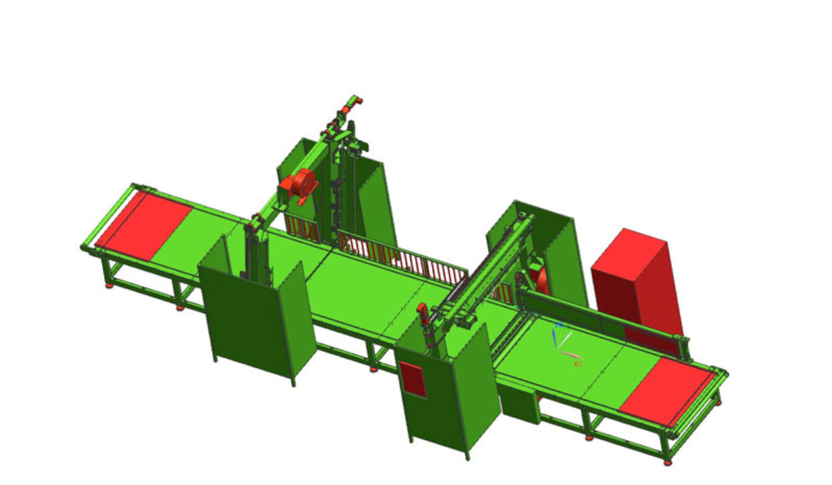 3D taglierina doppio banco