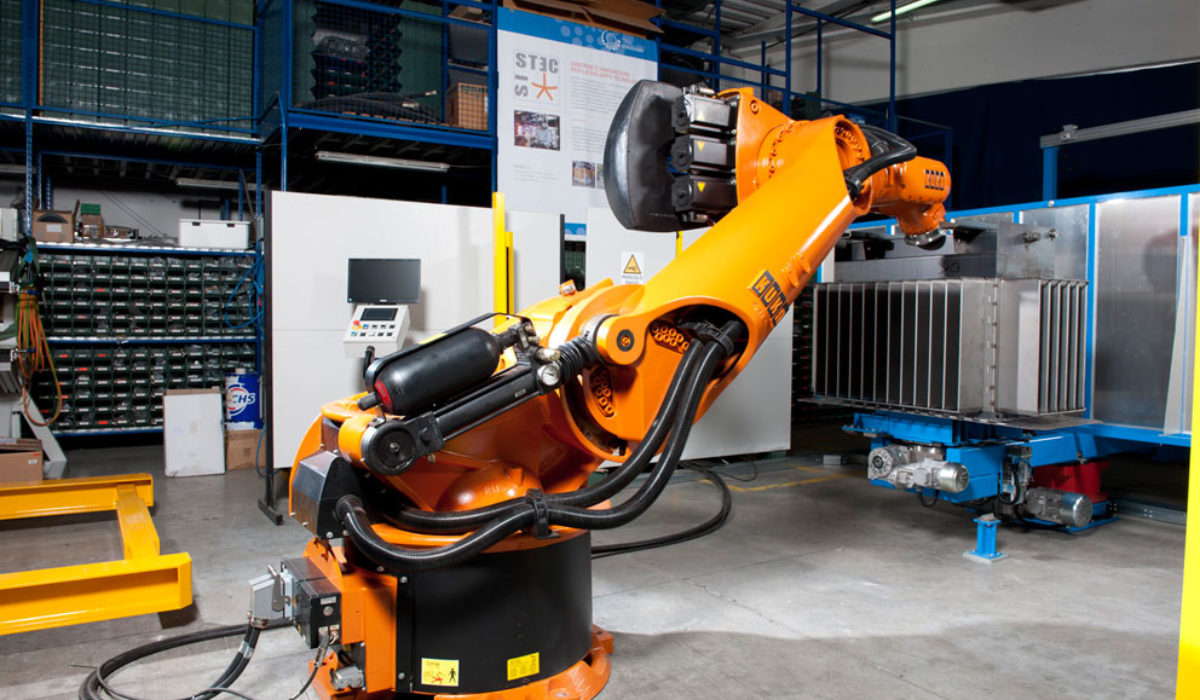 Carico tornio saldatura