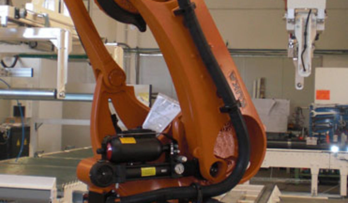 Pallettizzatore rotoli