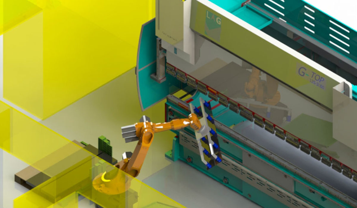 Piegatura lamiera pressa LAG