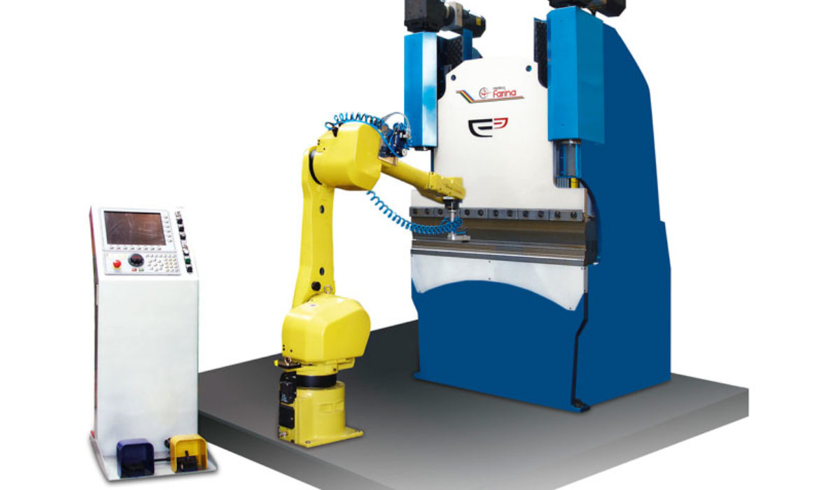 Piegatura robottizzata pressa Farina