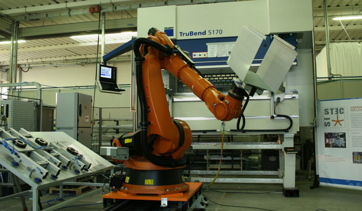 Piegatura robottizzata pressa Trumpf