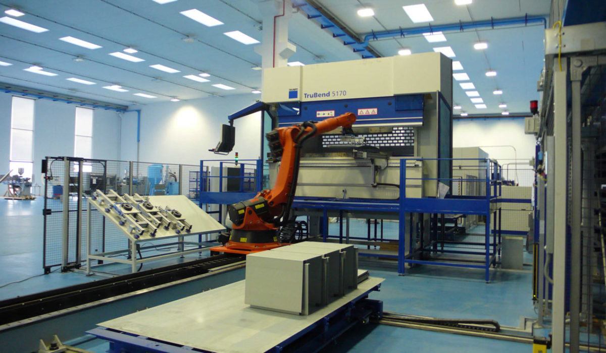 Piegaura robotizzata