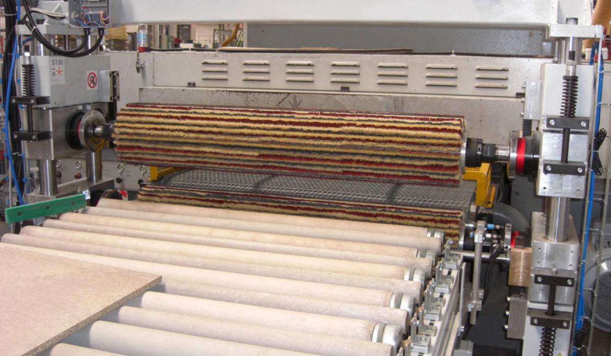 Spazzolatrice pannelli