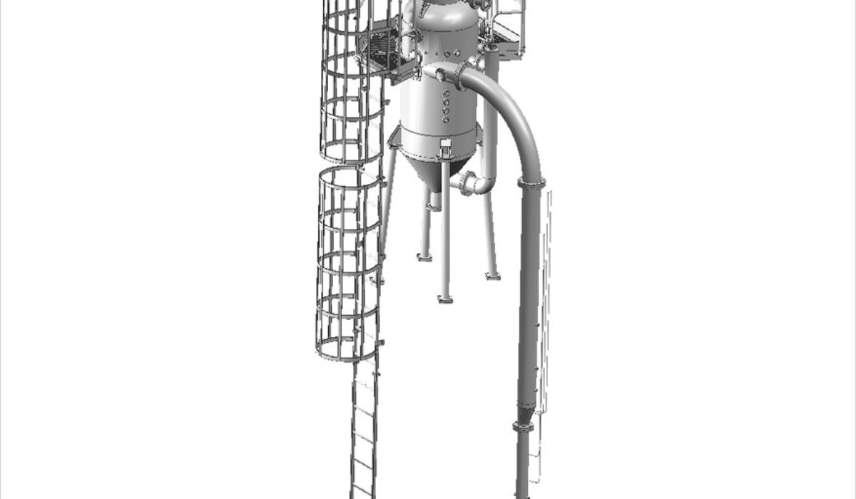 Tridimesionale raffreddamento masse alimentari