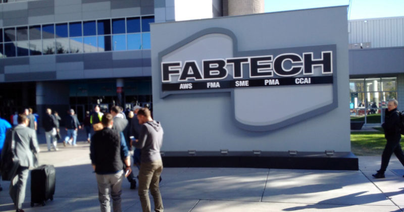 15/11/2016 – FIERA “FABTECH” A LAS VEGAS  DAL 16 al 18 NOVEMBRE