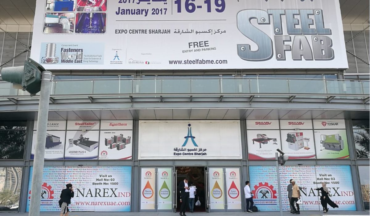 26/01/2017 – FIERA “STEELFAB” NEGLI EMIRATI ARABI UNITI DAL 16 AL 19 GENNAIO