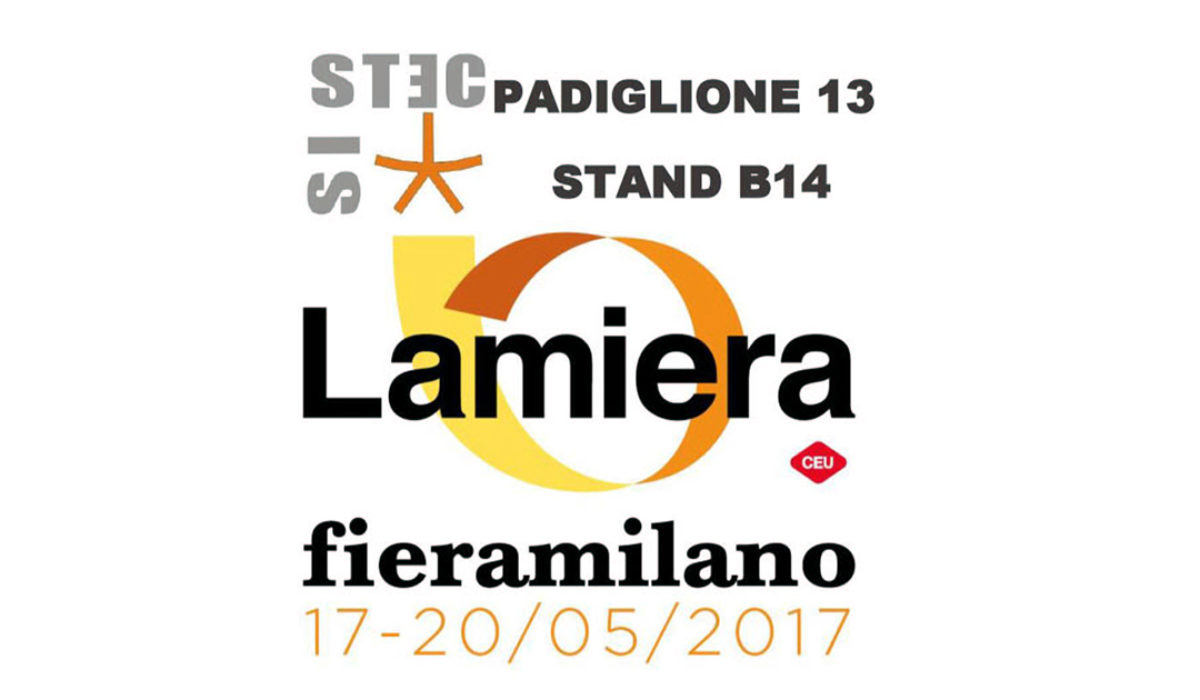MAGGIO – FIERA LAMIERA A MILANO DAL 17 AL 20 MAGGIO 2017