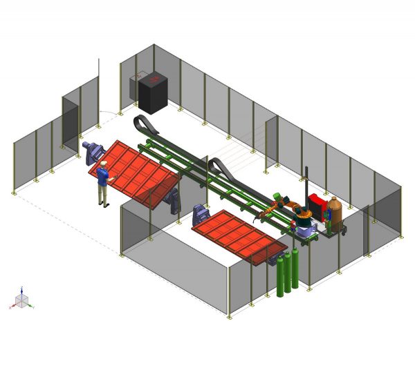 CELLA ROBOTIZZATA DI SALDATURA CS2S - immagine 3