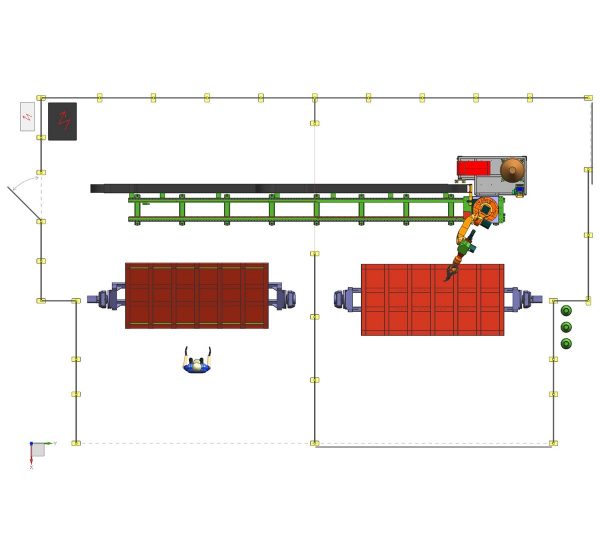 CELLA ROBOTIZZATA DI SALDATURA CS2S - immagine 2