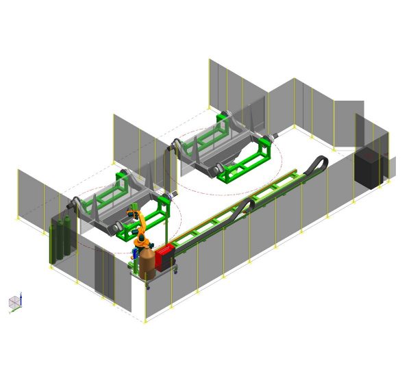 CELLA ROBOTIZZATA DI SALDATURA CS4 - immagine 3