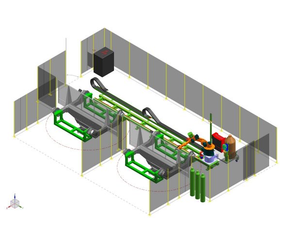 CELLA ROBOTIZZATA DI SALDATURA CS4 - immagine 4