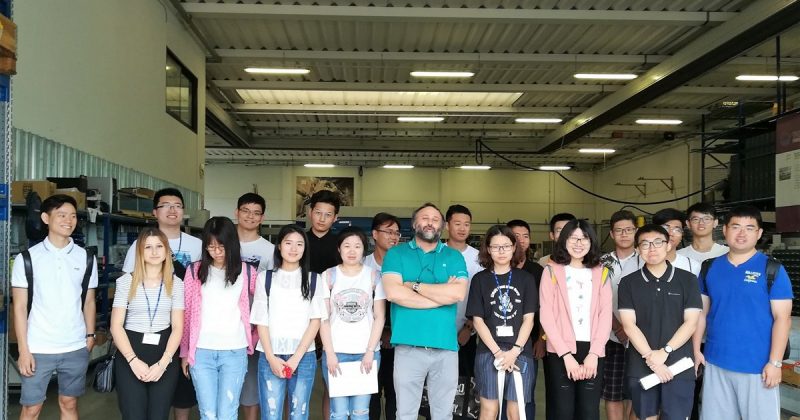 SISTEC apre le porte ad una delegazione di studenti della BECEA di Pechino.