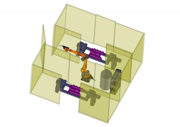 CELLA ROBOTIZZATA DI SALDATURA CS2T - immagine 3