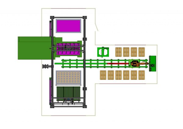 CELLA DI CARICO E SCARICO LASER CON SORTING - immagine 2