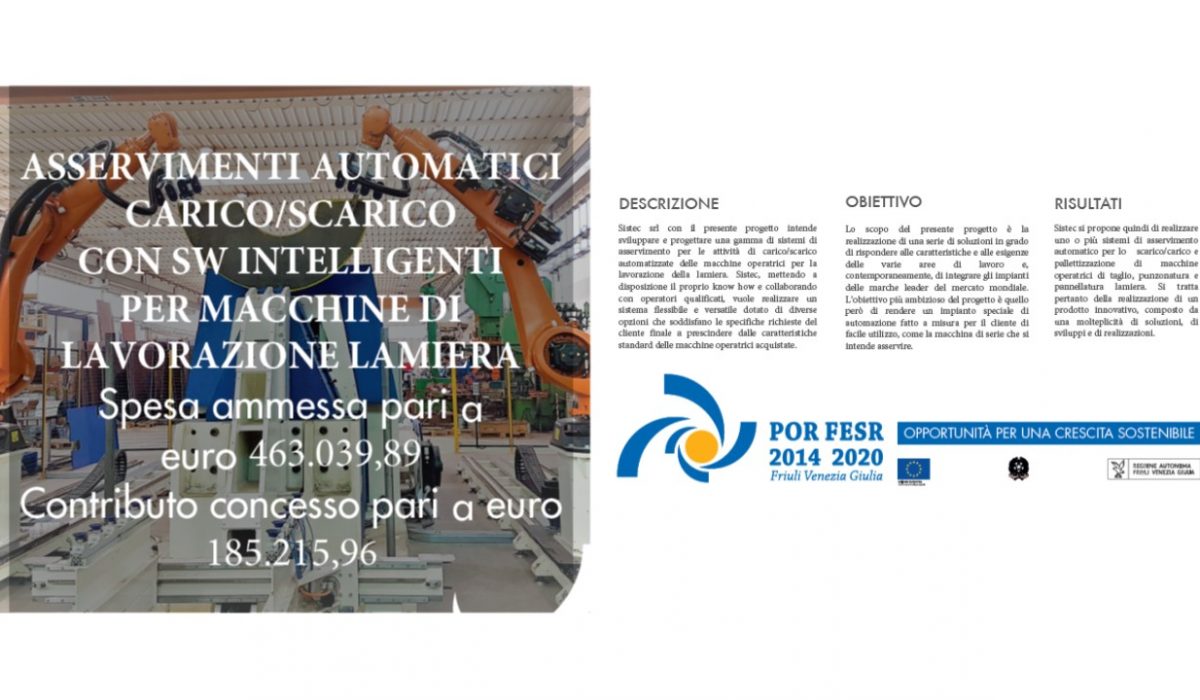 POR FESR 2014/2020 FRIULI VENEZIA GIULIA: OPPORTUNITÀ PER UNA CRESCITA SOSTENIBILE.